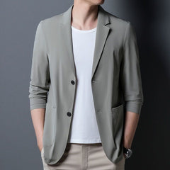 Men's Ultra-light Stretch Ice Silk Blazer