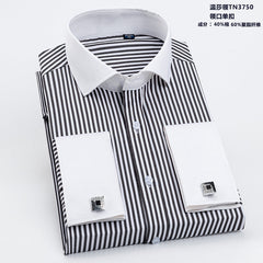 French cufflinks business shirt