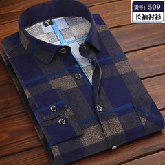 Pure cotton men's printed shirt