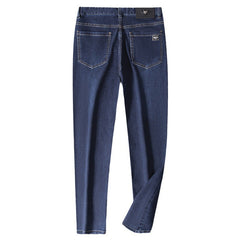 2023 Men's New Winter Business Casual Straight Stretch Jeans