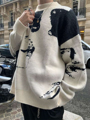 Men's Vintage Lazy Knitted Sweater