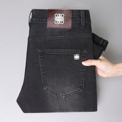Men's Elastic High Quality Business Comfortable Jeans