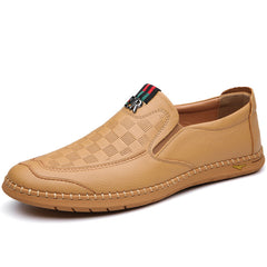 Men's Non-slip Leather Soft Sole Casual Shoes