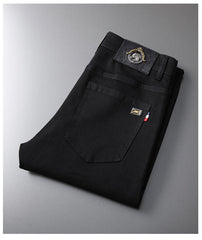 Men's High Quality Versatile Casual Printed Jeans