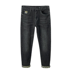 Men's Slim Straight All-match Loose Jeans