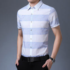 Printed Trendy Striped Shirt