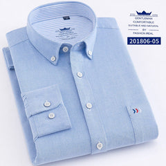Business casual check shirt