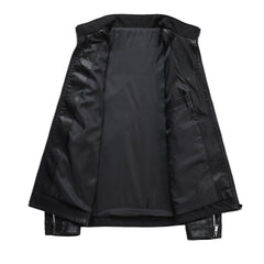 Men's Classic Business Casual Leather Jacket