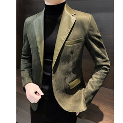 Men's Casual High-end Stitching Blazer