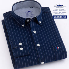 Business casual check shirt