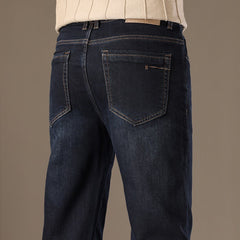 Men's Business Loose Straight Stretch Jeans