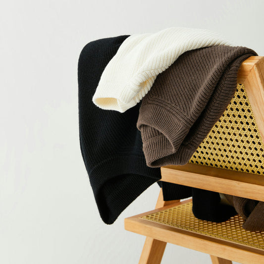 Men's Winter Thickened Solid Color Knitted Bottoming Woolen Sweater