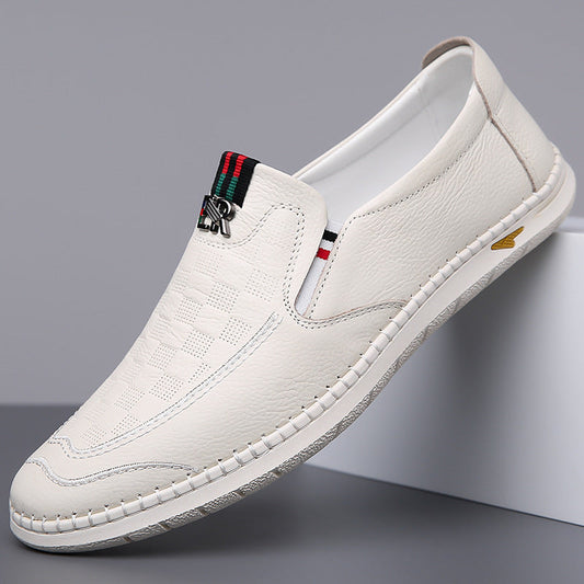 Men's Non-slip Leather Soft Sole Casual Shoes