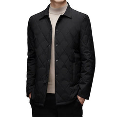 Thick warm lapel jacket