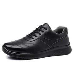 Men's New Casual and Fashionable Wear-resistant Soft-soled Soft-surface Sports Leather Shoes