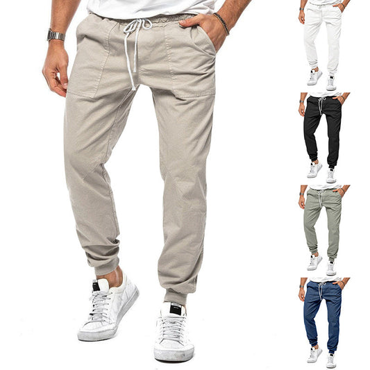 2024 Men’s Lace-up Casual Trousers