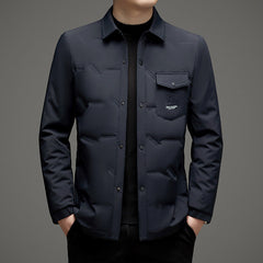 White duck down cold-proof warm down jacket