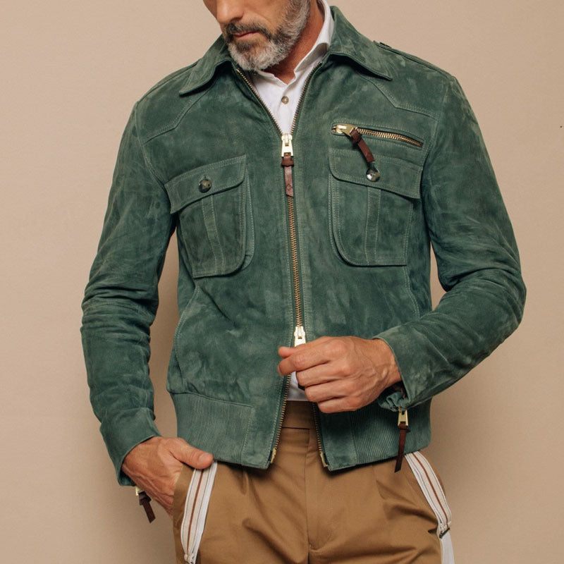 Men's Vintage Western Denim Jacket