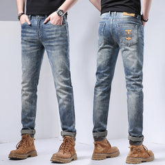 Men's Casual Straight Vintage Jeans
