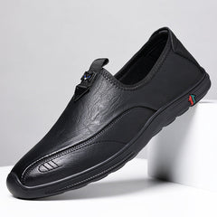 New trendy casual soft sole versatile leather shoes