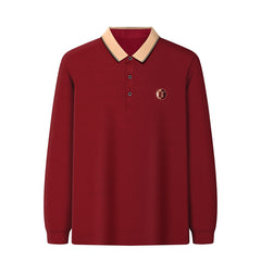 2022 New Men's Fashion Business POLO Shirts
