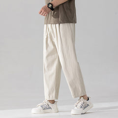 2024 Men's New Loose Straight Casual Trousers