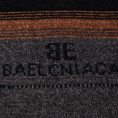 Winter Men's Fleece Striped Print Sweater