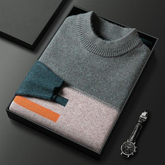 2022 Winter Men's Thickened Slim Fit Warm Sweater