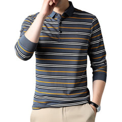 Autumn New Striped Polo
