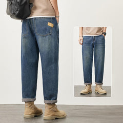 Men's Retro Loose Straight Casual Jeans