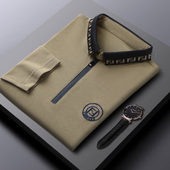 2022 Embroidered Business Lapel POLO Shirt