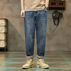 2023 Retro Loose Plus Size Casual Jeans