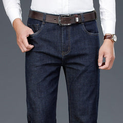 Men's Business High-end Soft Wool Jeans