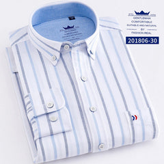 Business casual check shirt