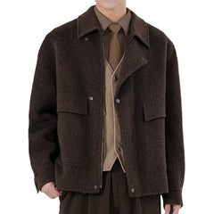 Men's Winter Double-faced Woolen Jacket