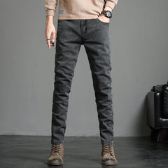 New Straight Elastic Casual All-Match Jeans