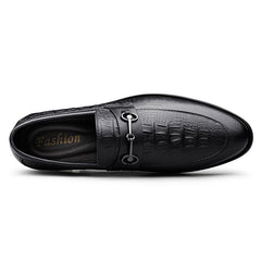 Men's Business Leather Soft Sole Breathable Leather Shoes Loafers