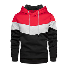 Casual Colorblock Hoodie