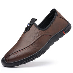 New trendy casual soft sole versatile leather shoes