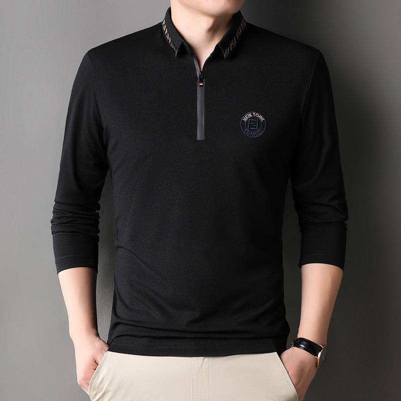2022 Embroidered Business Lapel POLO Shirt