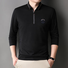 2022 Embroidered Business Lapel POLO Shirt