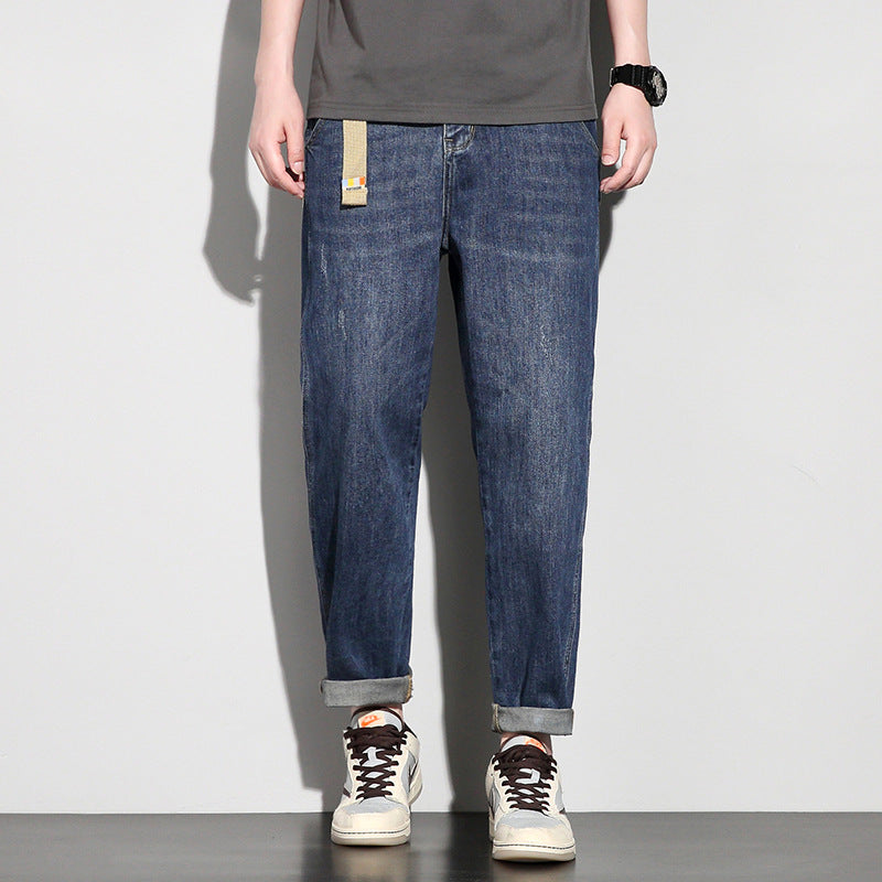 Men's New Loose Straight Casual Soft Jeans