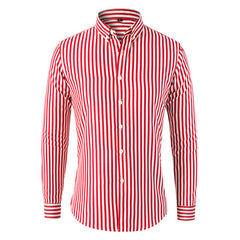 2025 New Men's Striped Shirt