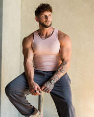 Men's Threaded Tights Fitness Vest