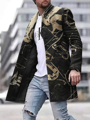 2022 New Arrival Men's Plaid Wool Coat