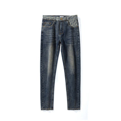 High-end stretch versatile jeans