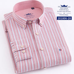 Business casual check shirt