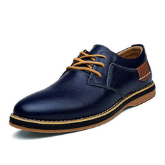 2023 Men's Large Size Fashionable Business Casual Leather Shoes