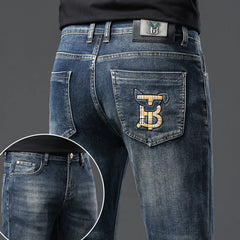 Men's Thick Stretch Slim Jeans