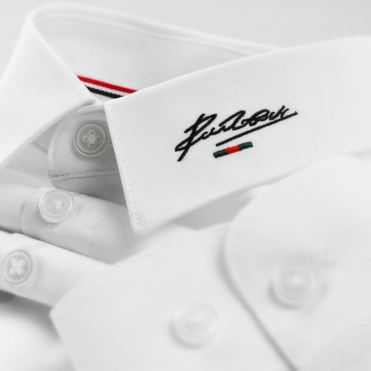 Men's Embroidered Business Casual Non-iron Shirt